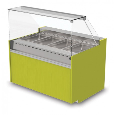 Vitrine chaude - Version bain-marie - YSBM - Long. 1290 mm Vitrine chaude - Version bain-marie - YSBM - Long. 1290 mm