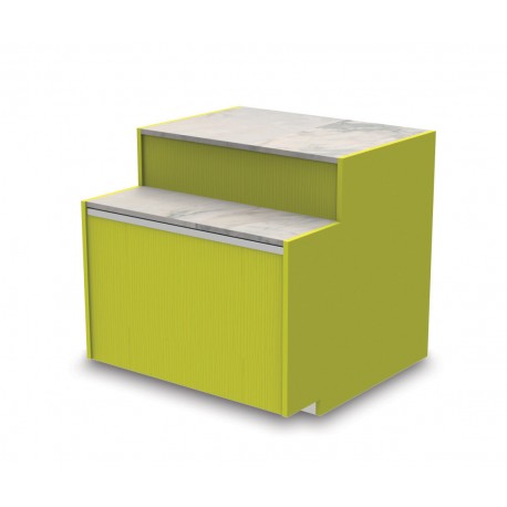 Meuble caisse avec pose-sacs - YSCSB - Long. 1740 mm Meuble caisse avec pose-sacs - YSCSB - Long. 1740 mm