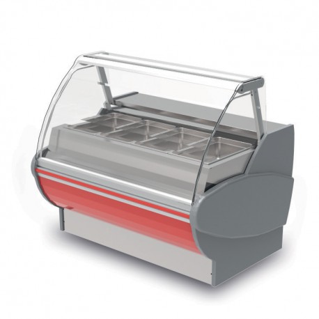 Vitrine chaude - Version bain-marie - PTBM - Long. 1500 mm Vitrine chaude - Version bain-marie - PTBM - Long. 1500 mm