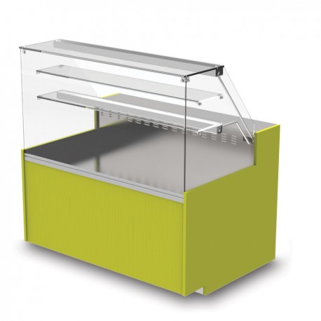Vitrine réfrigérée positive - Statique sans réserve - YRSS - Long. 2540 mm Vitrine réfrigérée positive - Statique sans réserve - YRSS - Long. 2540 mm