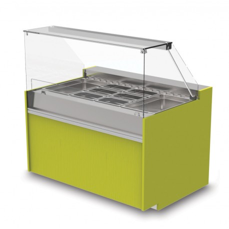 Vitrine réfrigérée positive - Version saladette - YSRSSL - Long. 1290 mm Vitrine réfrigérée positive - Version saladette - YSRSSL - Long. 1290 mm