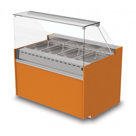 Vitrine chaude - Version bain-marie - YBM - Long. 1290 mm Vitrine chaude - Version bain-marie - YBM - Long. 1290 mm